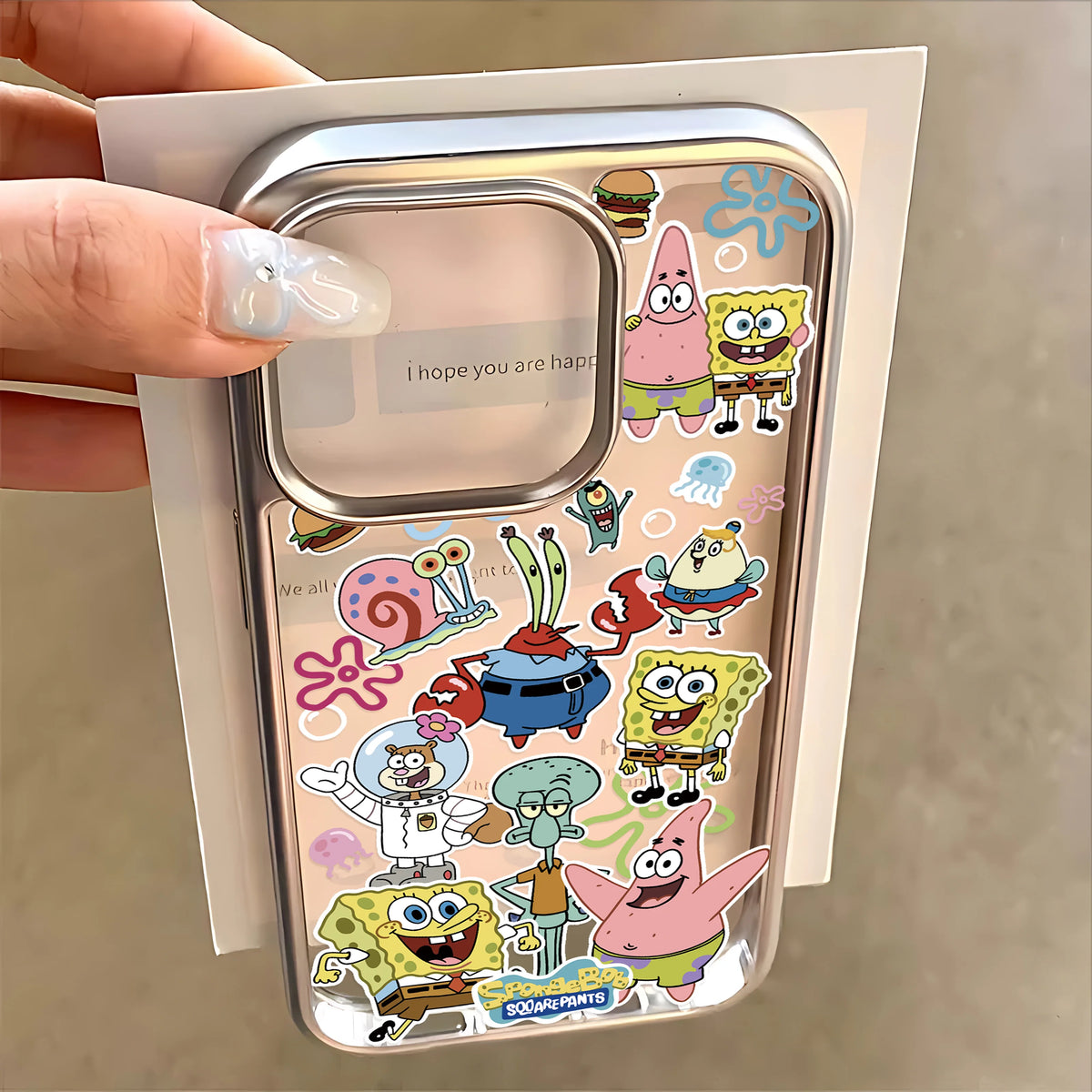 Spongebob Hülle - Collage Bikini Bottom Modell