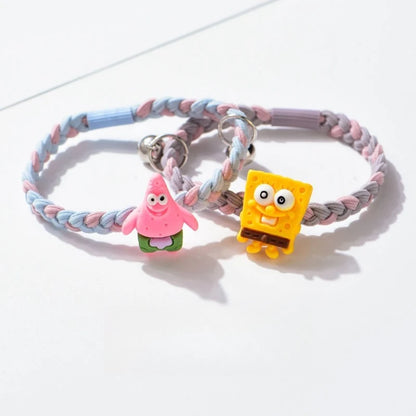 SpongeBob Armbänder – Geflochtenes Freundschafts-Duo