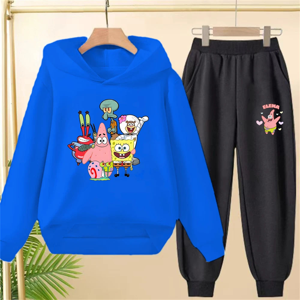 Spongebob Set Gelb – Klassisch (Brustlogo)