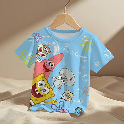 T-Shirt SpongeBob - 3D Blasen