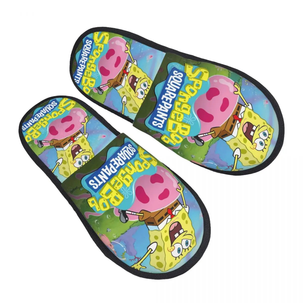 Chaussons Bob l'Éponge : réunion à Bikini Bottom