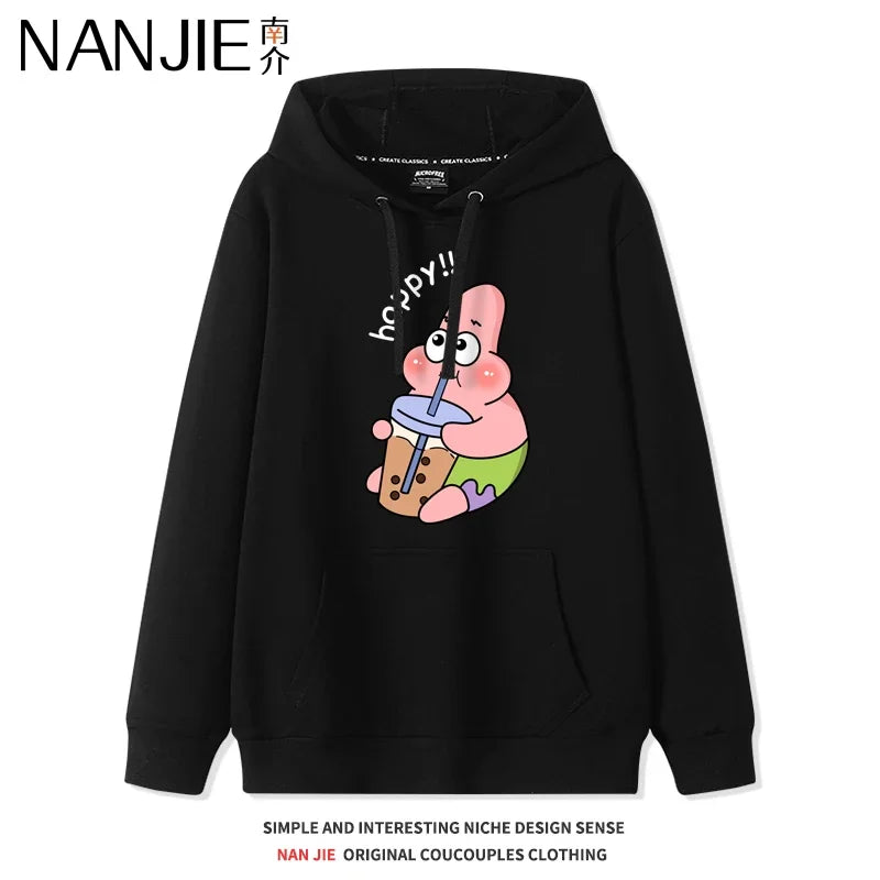 Schwarzes Sweatshirt Patrick L'Étoile - Instant Gourmandise