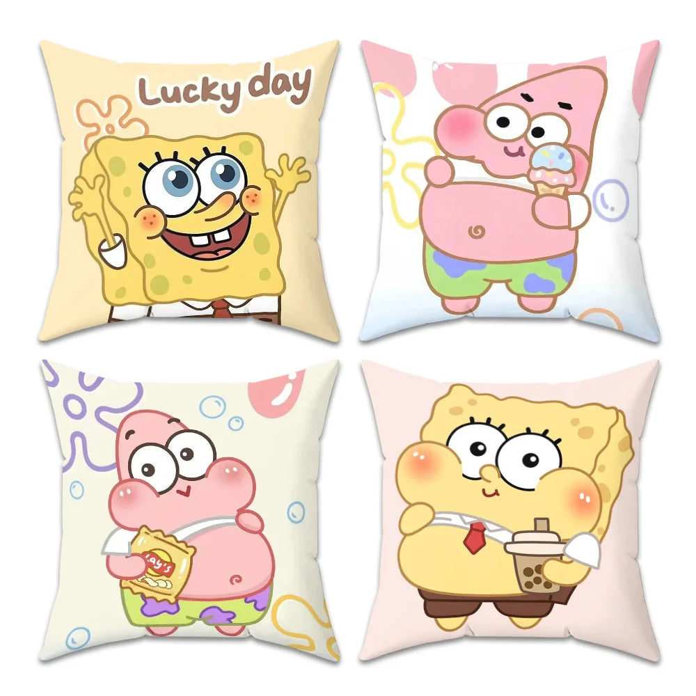 Housse de coussin Bob l'Éponge : Lucky Day