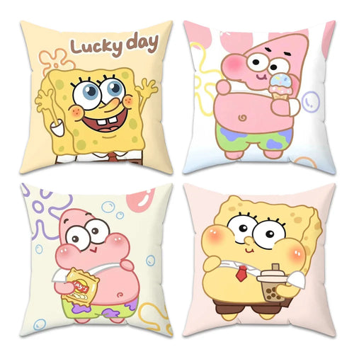 Housse de coussin Bob l'Éponge : Lucky Day