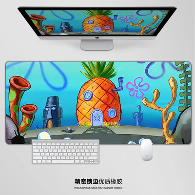 Tapis de souris Bob l'Éponge : la maison ananas sous-marine