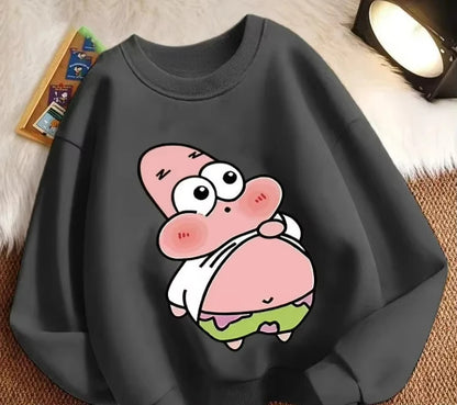 Graues Sweatshirt Patrick L'Étoile - Babybauch