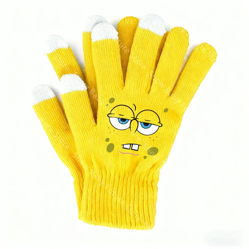 Touchscreen-Handschuhe Spongebob - Spongebob Gesicht