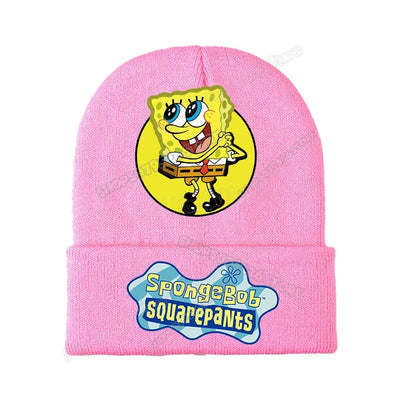 Bonnet rose Bob l'Éponge : style pink