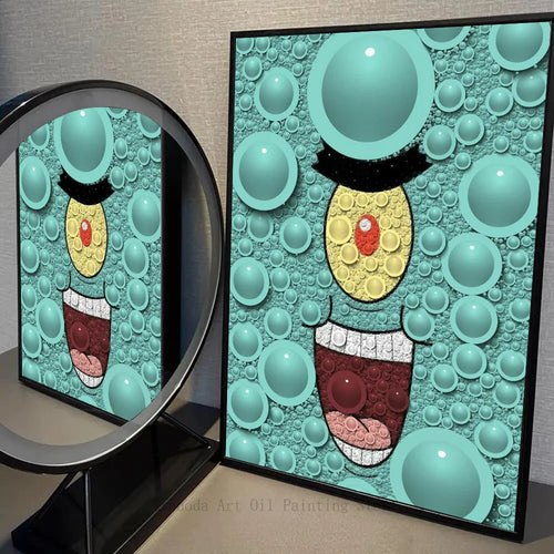 Poster Bob l'Éponge : Carlo et bulles 3D